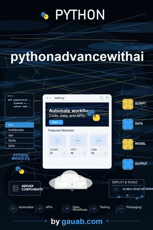 Python avanzado para sistemas backend y de inteligencia artificial