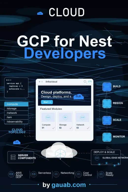 GCP لمطوري Nest