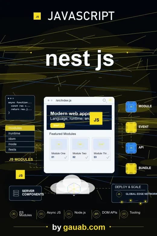 NestJS Book - Full Chapter Structure