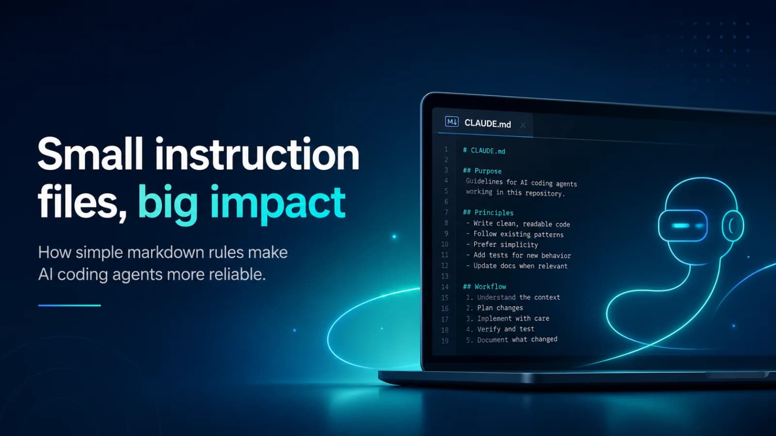 Why a Simple CLAUDE.md Makes AI Coding Agents Better