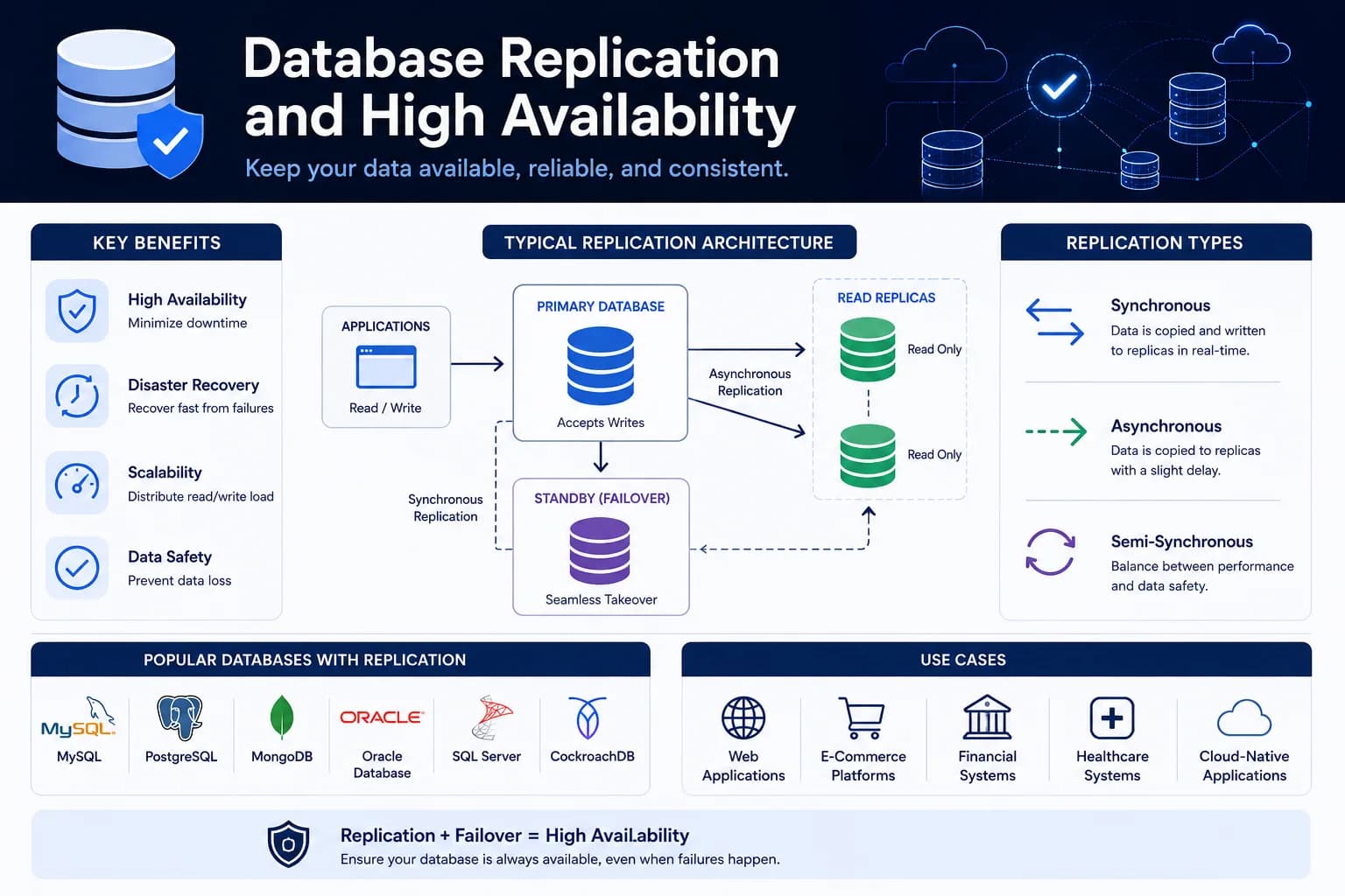 Database Replication and High Availability