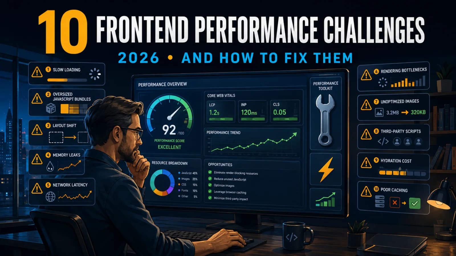 The 10 Largest Frontend Performance Challenges in 2026 (And How to Fix Them)