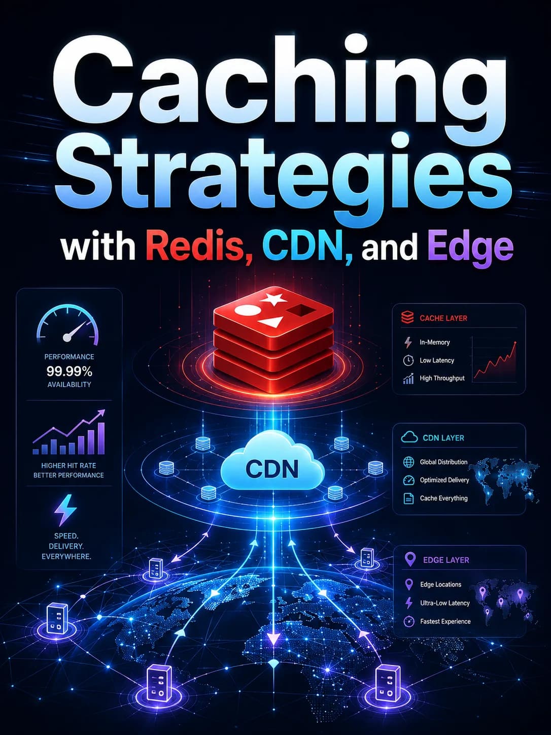 Caching Strategies with Redis, CDN, and Edge