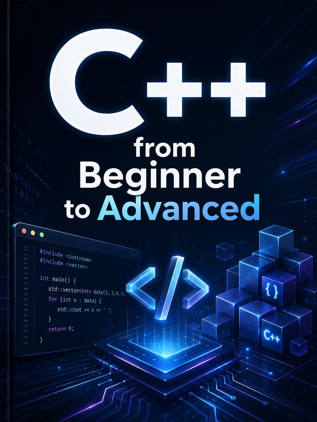 C++ من المبتدئ إلى المستوى المتقدم