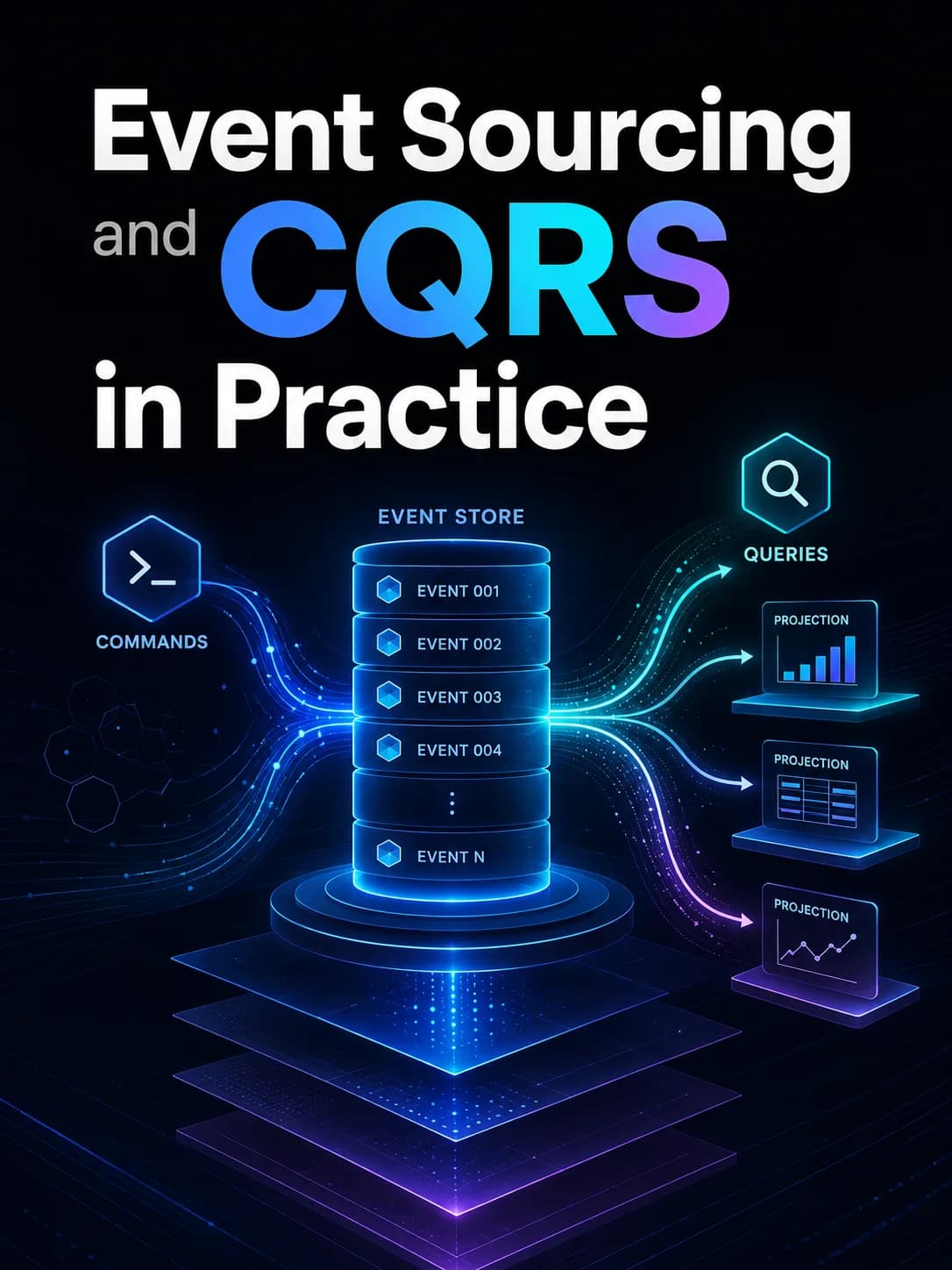 Event Sourcing وCQRS في الممارسة