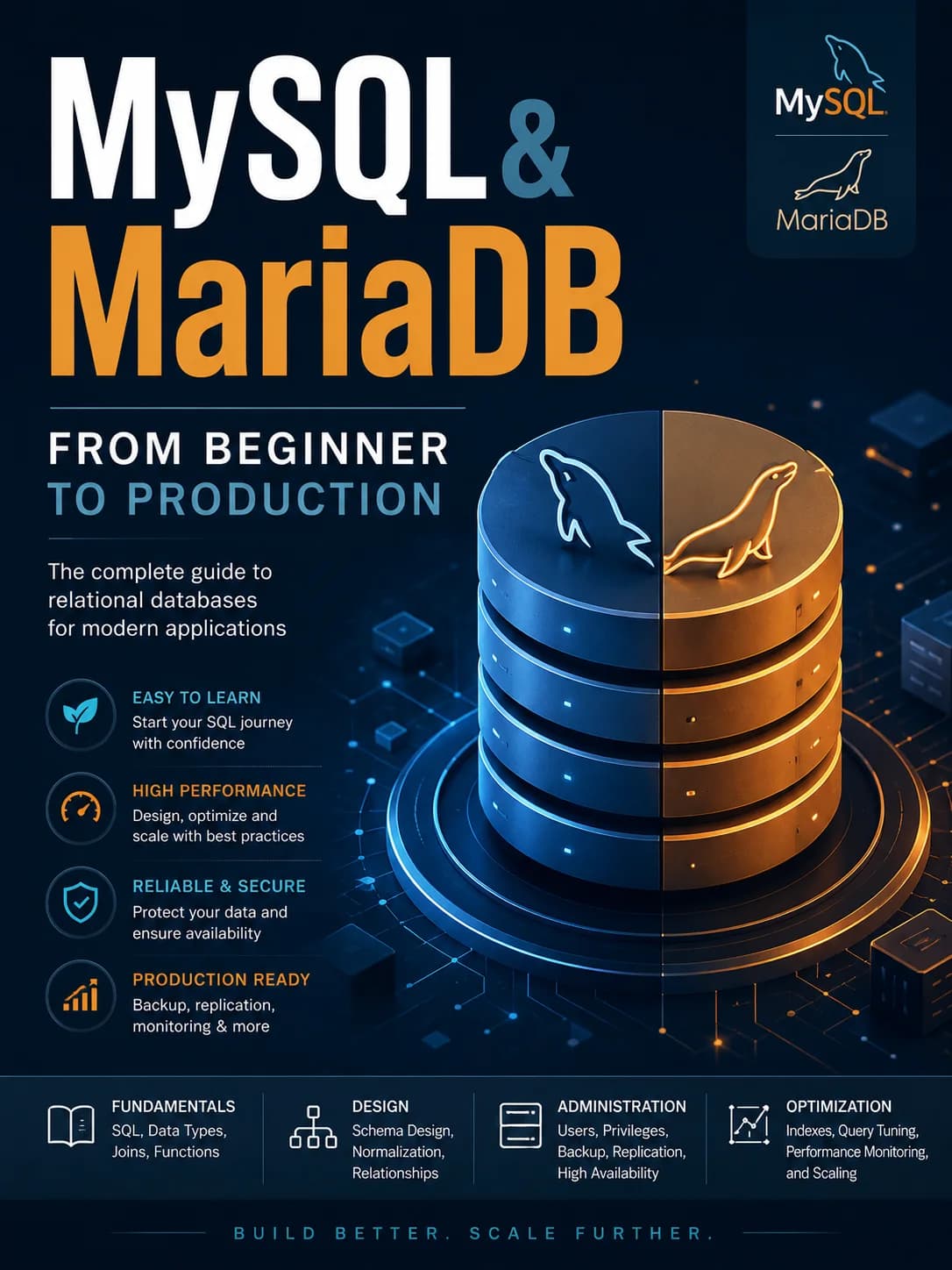 MySQL وMariaDB من البداية إلى الإنتاج