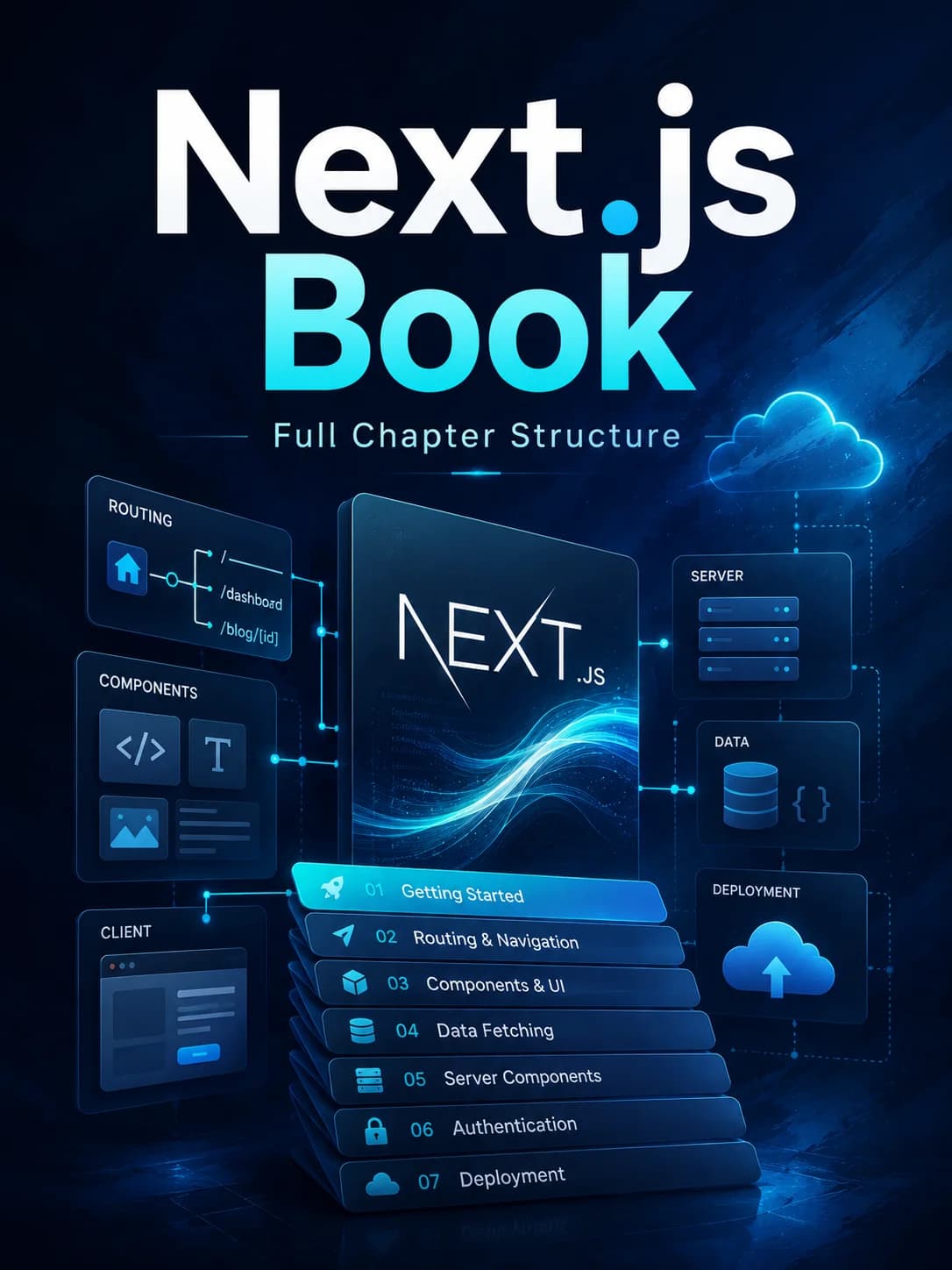 كتاب Next.js: البنية الكاملة للفصول