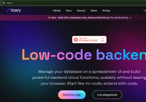 Rowy: إدارة Firestore وCloud Functions بواجهة تشبه Google Sheets